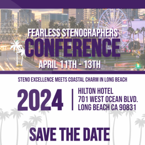 Fearless Stenographers Conference 2024