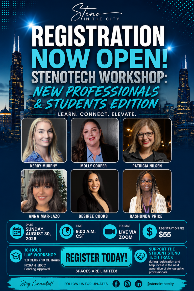 The Steno Tech Workshop – Student Edition